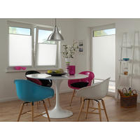 Spannplissee weiß B/L: ca. 120x130 cm Plissee-uni_TL - weiß (120,00/130,00cm) - Boviva