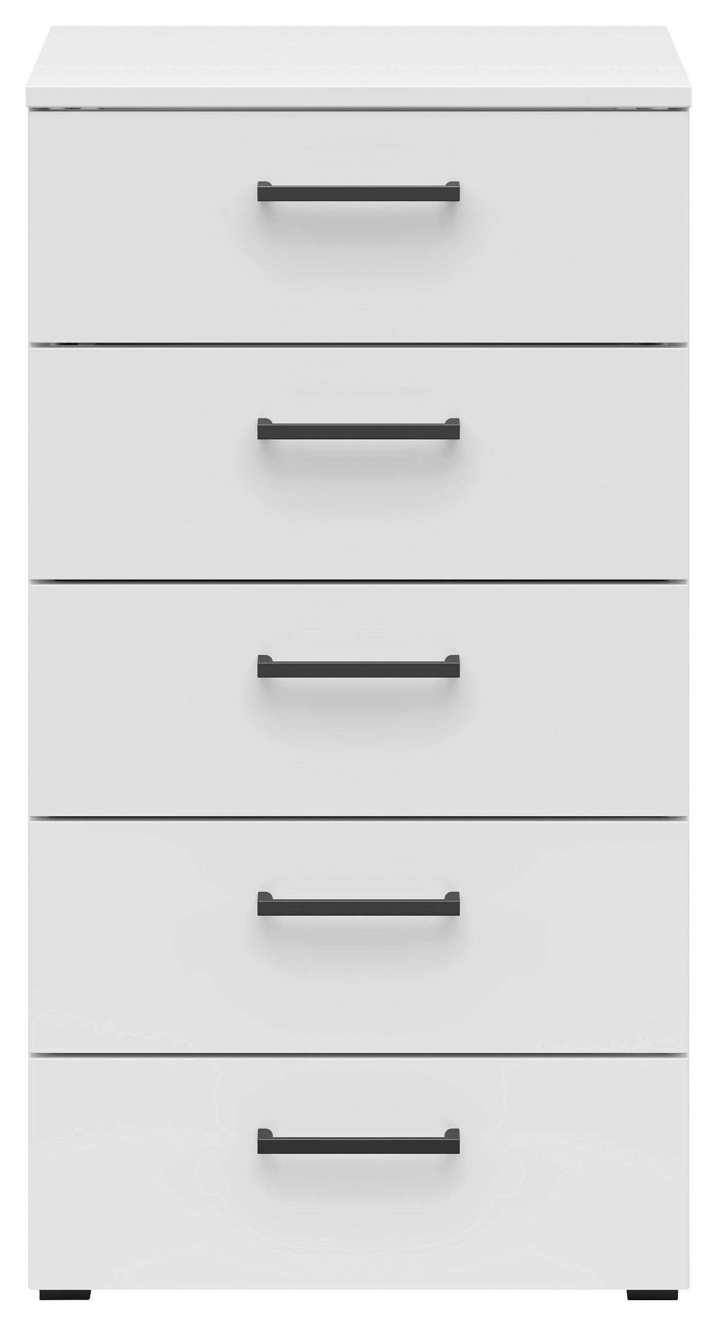 Kommode Multi-Stauraum Typ 14 weiß B/H/T: ca. 45x83x40 cm Multi-Stauraum Typ 14 - weiß (45,00/83,00/40,00cm)