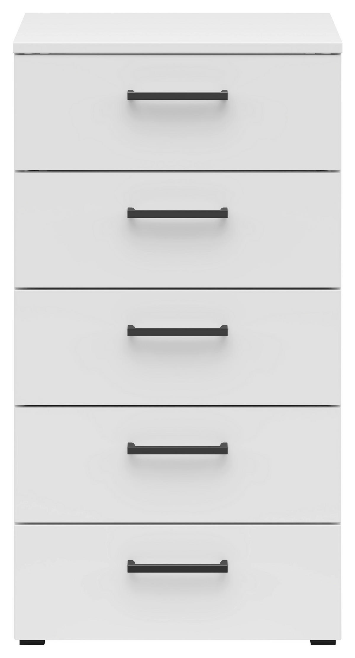 Kommode Multi-Stauraum Typ 14 weiß B/H/T: ca. 45x83x40 cm Multi-Stauraum Typ 14 - weiß (45,00/83,00/40,00cm)