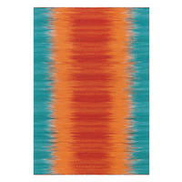 Arte Espina Outdoorteppich Sunset 8070 blau B/L: ca. 170x240 cm Sunset 8070 - blau/orange (170,00/240,00cm) - Arte Espina