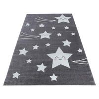 Ayyildiz Teppich KIDS grau B/L: ca. 200x290 cm KIDS - grau (200,00/290,00cm) - Ayyildiz