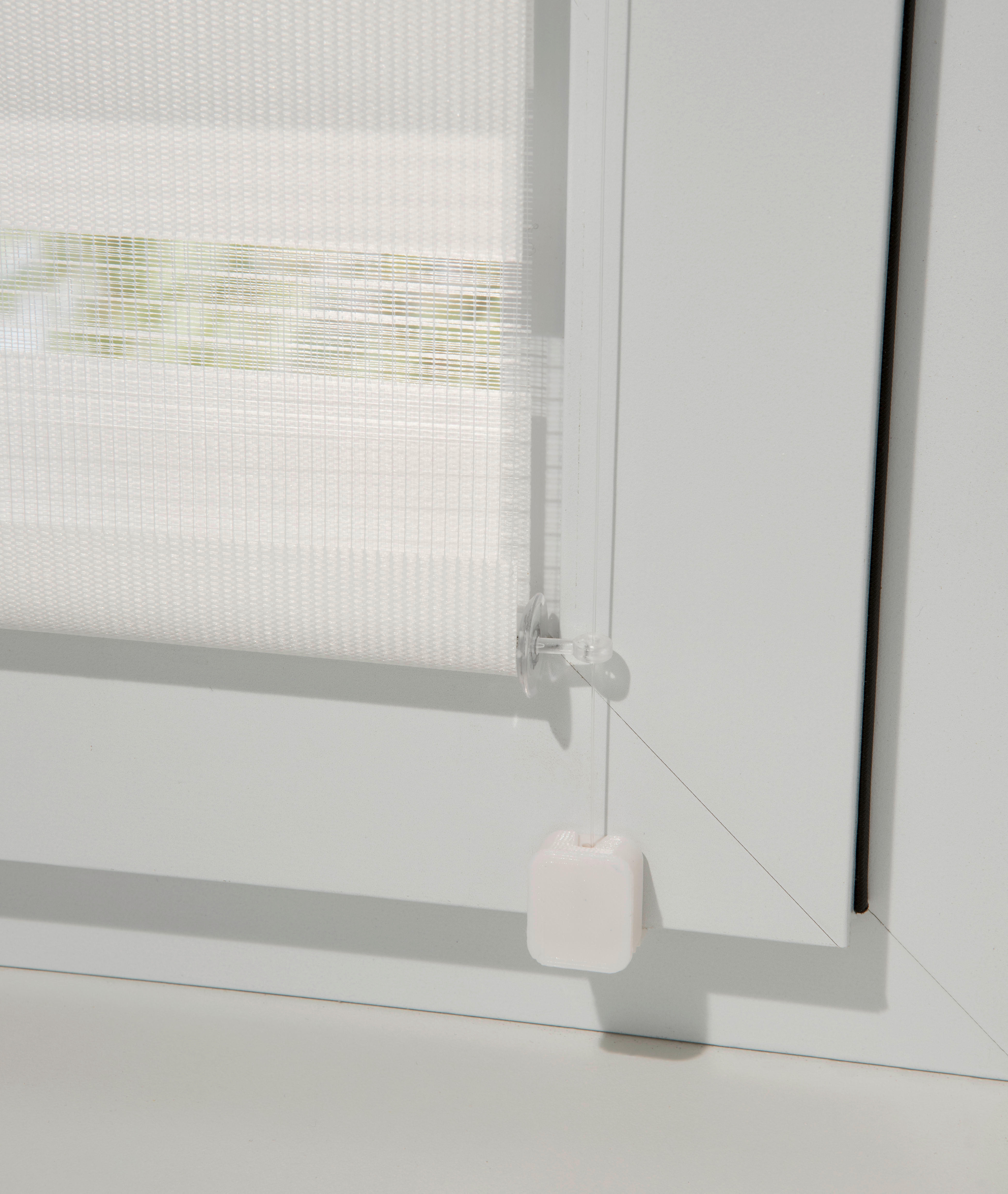 Thumbnail - Boviva Doppelrollo weiß B/L: ca. 60x150 cm