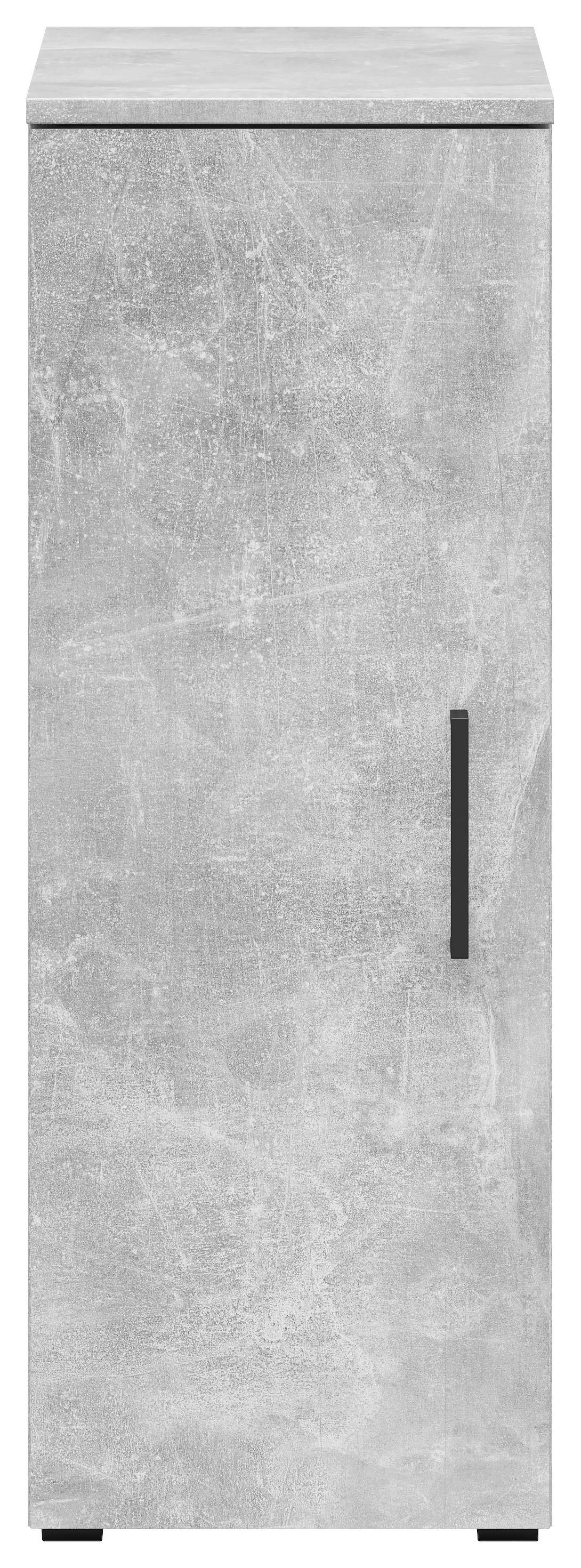 Schrank Multi-Stauraum Typ 4 Beton Optik B/H/T: ca. 30x83x40 cm Multi-Stauraum Typ 4 - Beton (30,00/83,00/40,00cm)