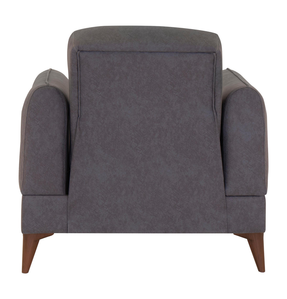 Sofa 3-2-1 Mislina blaugrau Microfaser Mislina - braun/blaugrau