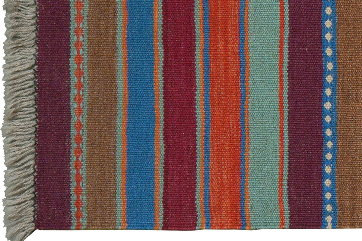 Teppich multicolor B/L: ca. 62x202 cm Teppich Kelim Gashgai - multicolor (62,00/202,00cm)
