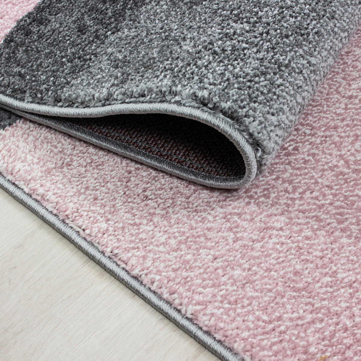 Ayyildiz Teppich LUCCA pink B/L: ca. 160x230 cm LUCCA - pink (160,00/230,00cm) - Ayyildiz