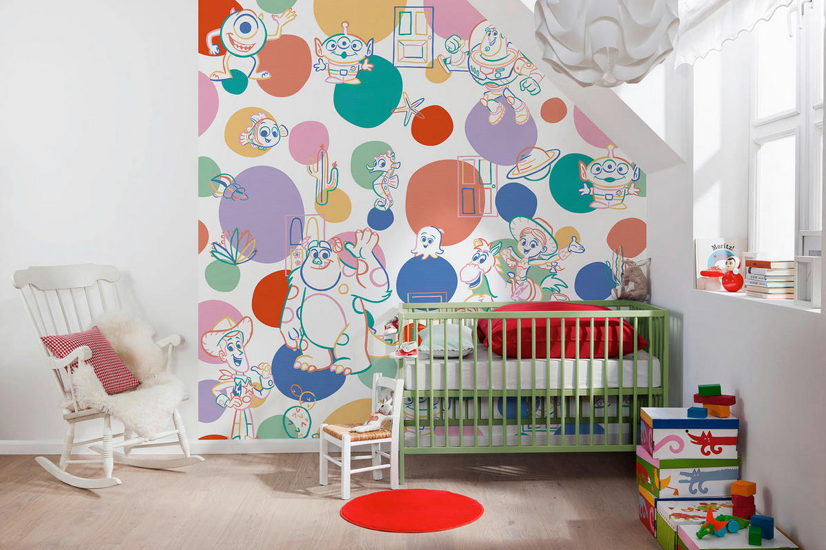 Komar Fototapete Pixar Memories B/L: ca. 250x250 cm Pixar Memories - (250,00/250,00cm) - Komar