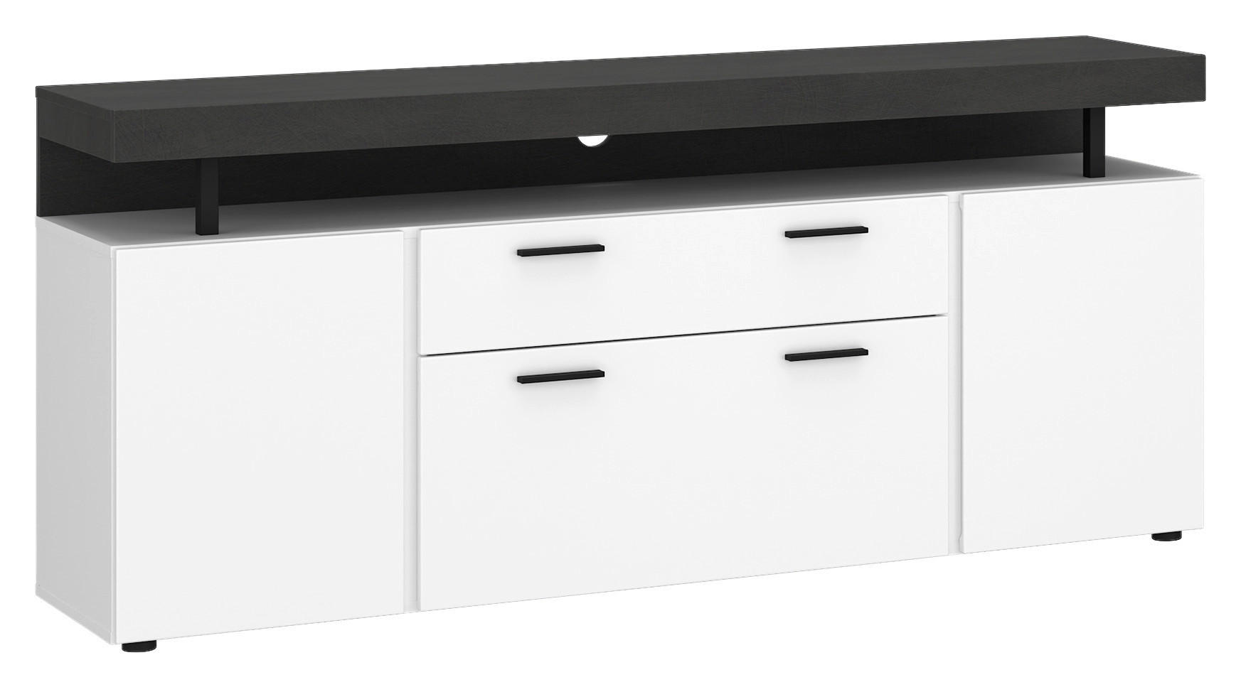 Lowboard Fly B/H/T: ca. 164x73x40 cm Fly - weiß (164,00/73,00/40,00cm)