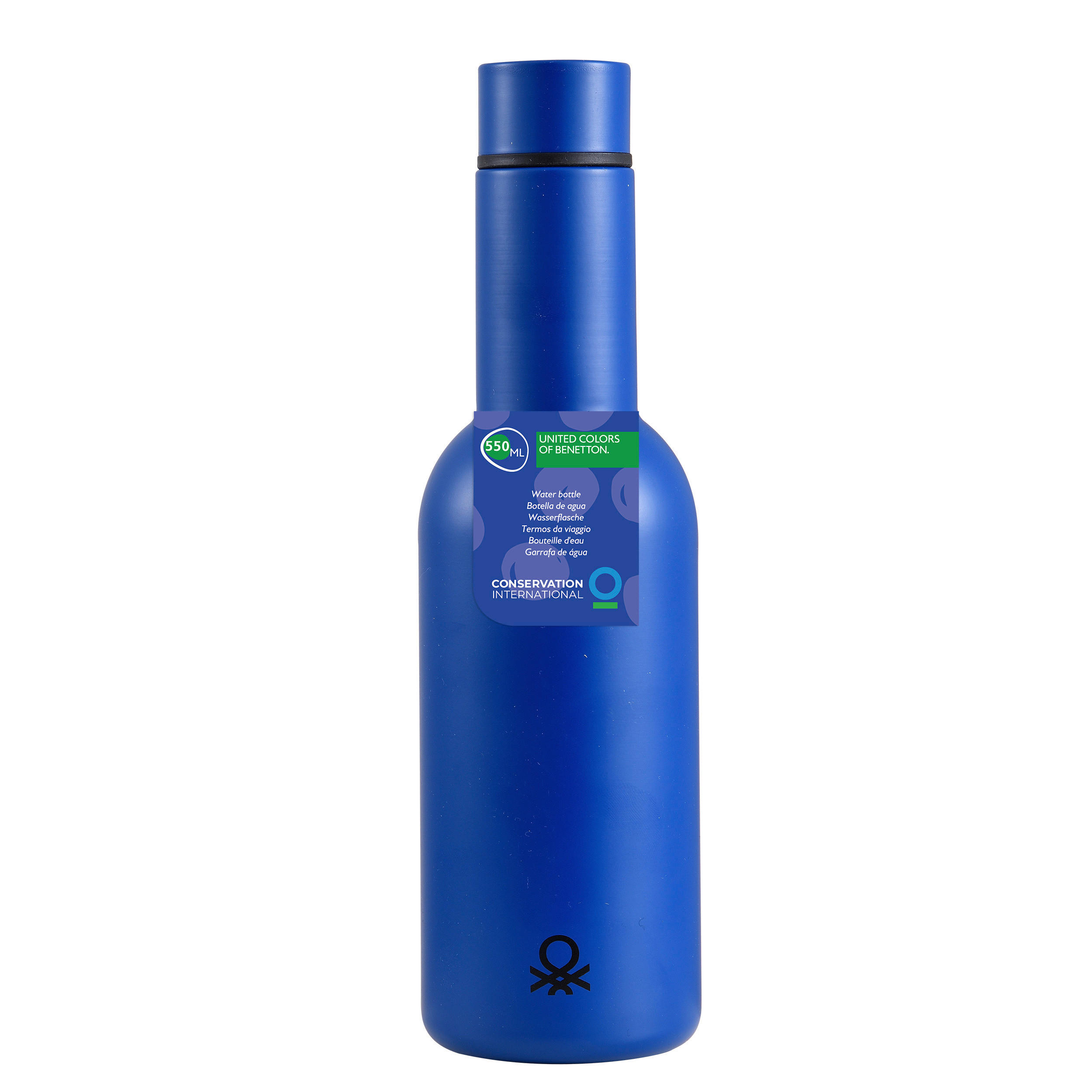 BENETTON Trinkflasche RAINBOW blau Edelstahl RAINBOW - blau - BENETTON