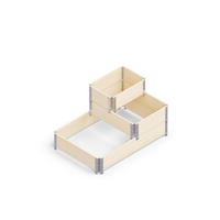 UPYARD Stufenbeet INDUSTRIAL natur Holz B/L: ca. 40x60 cm INDUSTRIAL - natur (40,00/60,00cm) - UPYARD