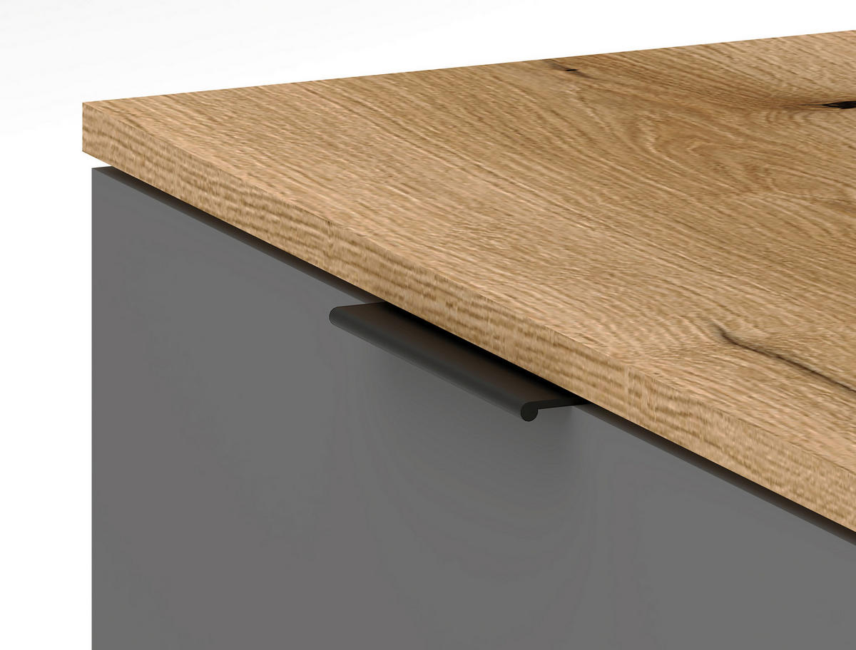 Garderobe NORDIC Eiche Evoke Oak Nachbildung grau B/H/T: ca. 65x204x40 cm NORDIC - Eiche/grau (65,00/204,00/40,00cm) - WIPMEB