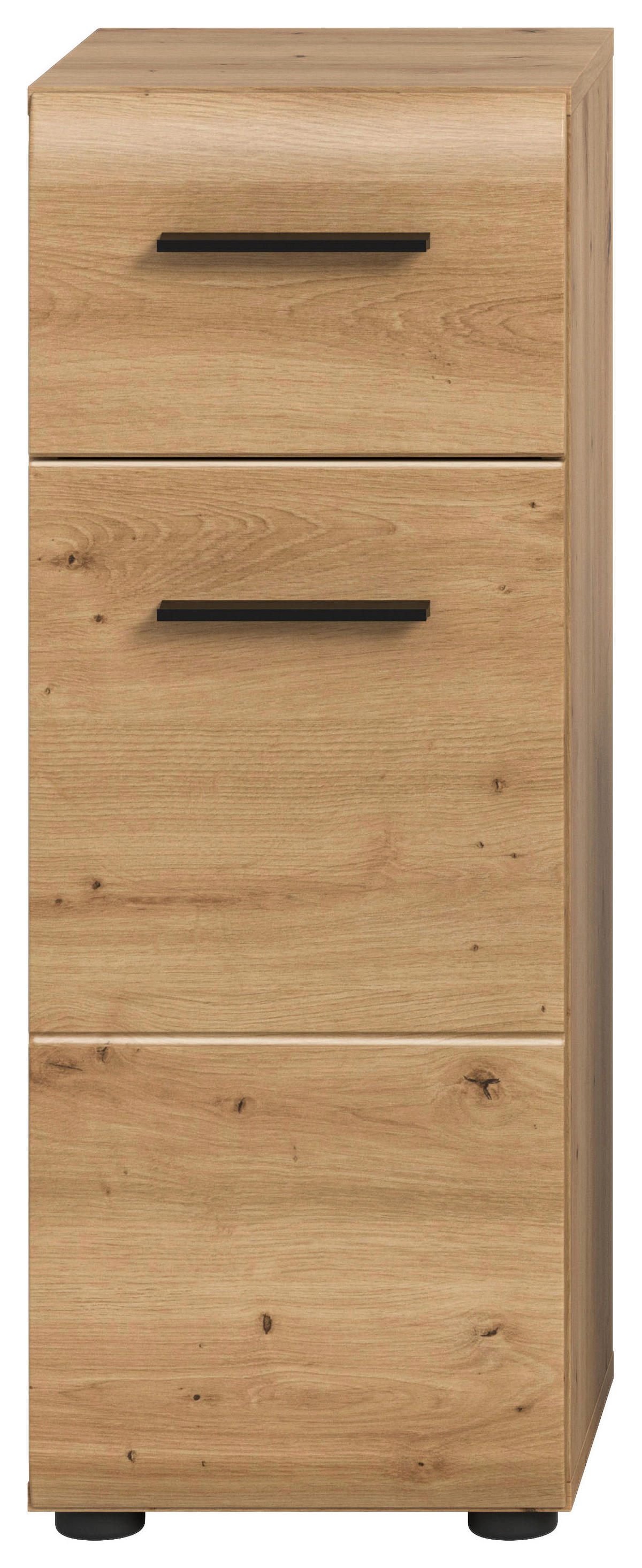 Schrank Ice Artisan Oak Nachbildung B/H/T: ca. 30x80x30 cm Ice - (30,00/80,00/30,00cm) - xonox.home