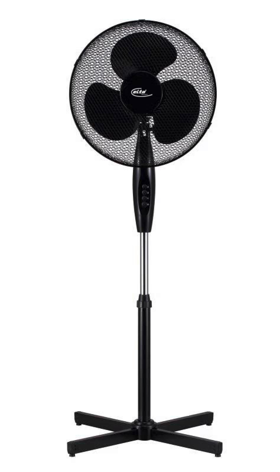 Elta Standventilator SVT-40.5 schwarz Metall Kunststoff D: ca. 40 cm Standventilator_Elta SVT-40.5 - schwarz (40,00cm) - Elta