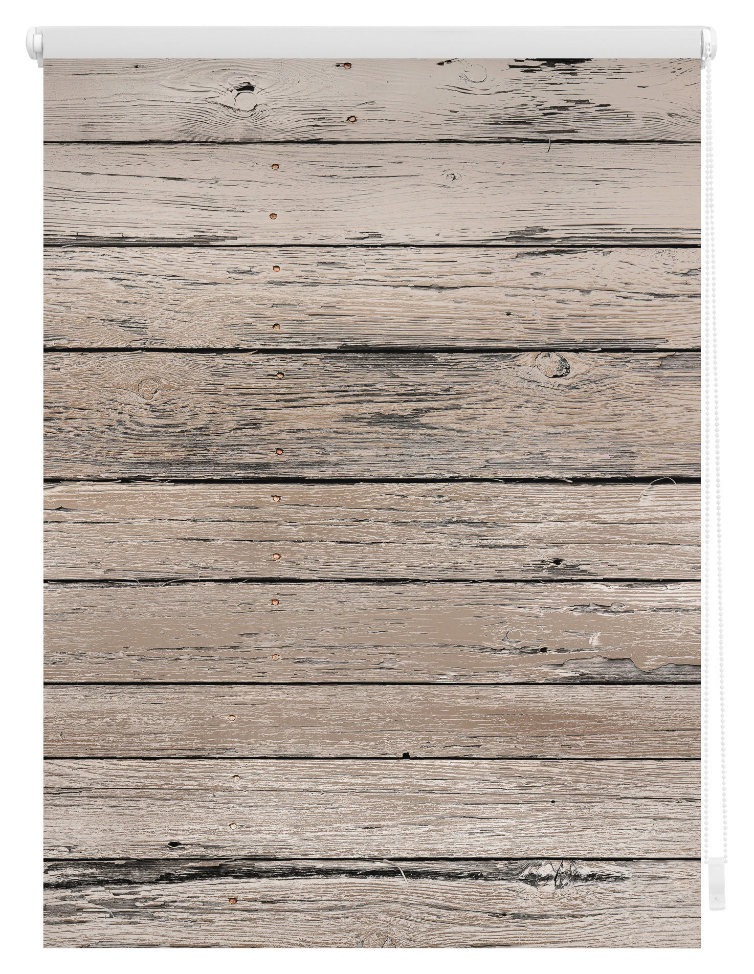 Thumbnail - LICHTBLICK Verdunkelungsrollo Bretter Vintage braun B/L: ca. 60x150 cm