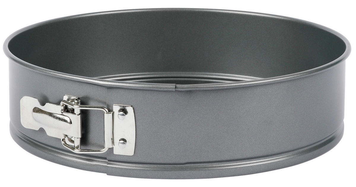 Springform grau Stahlblech Springform 26cm - grau