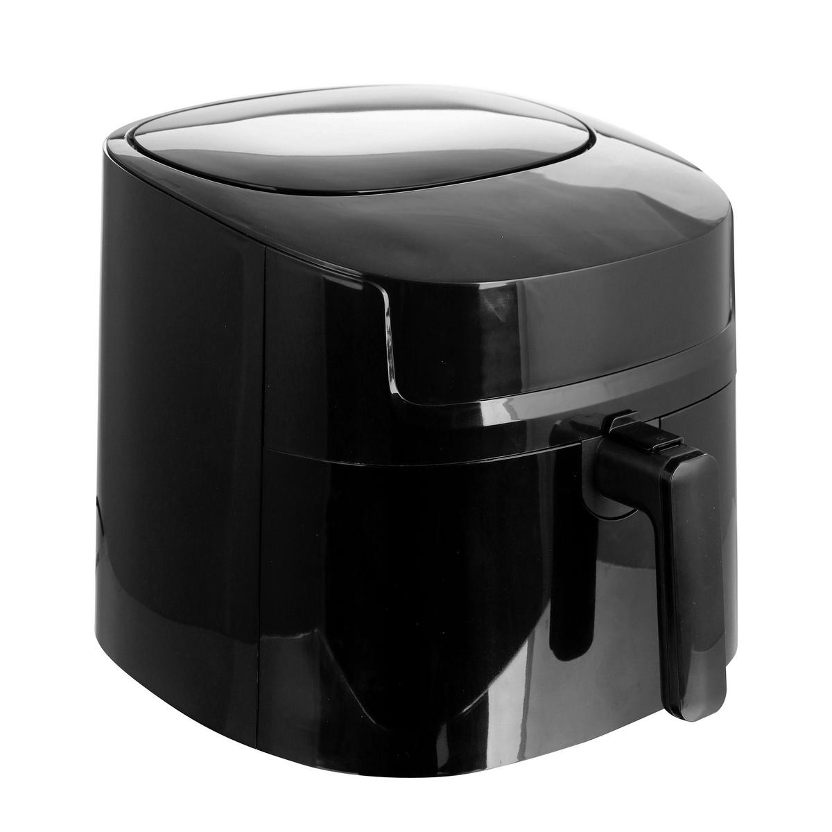 Emerio Heißluftfritteuse AF-129622.1 schwarz Kunststoff B/H/T: ca. 40x34x33 cm ca. 7,2 l Heißluftfritteuse AF-129622.1 - schwarz (40,00/34,00/33,00cm) - Emerio