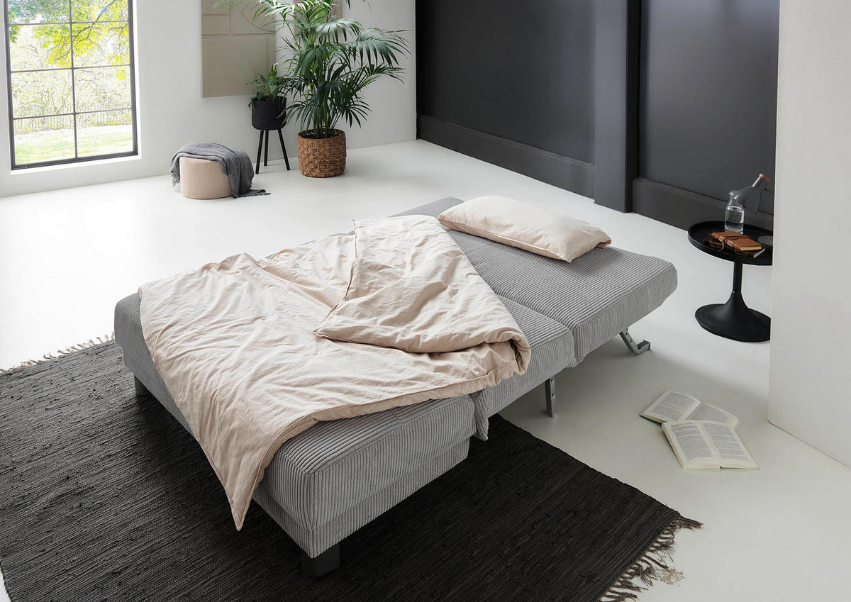 Schlafsofa Gina beige B/H/T: ca. 140x86x95 cm Gina - beige (140,00/86,00/95,00cm)
