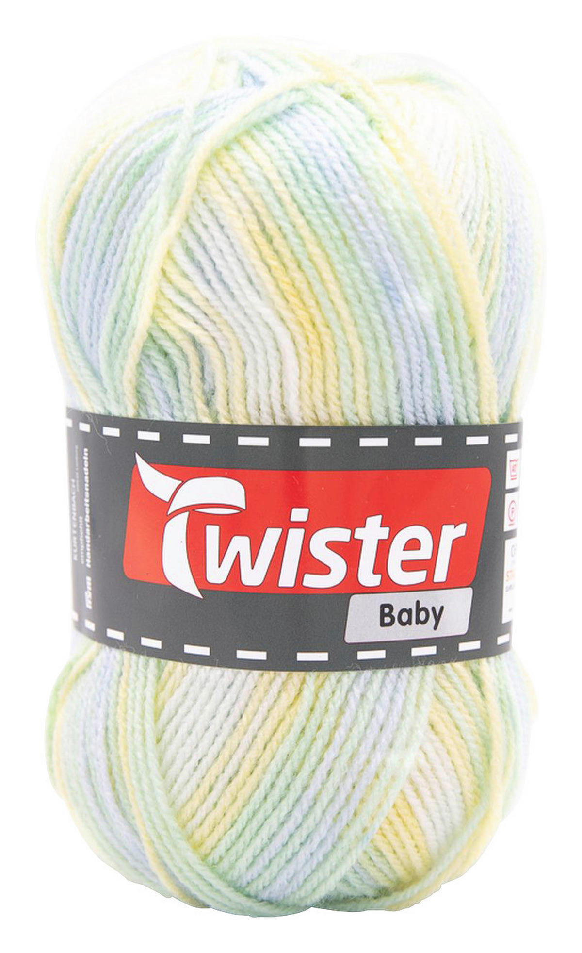 Handstrickgarn Baby wiese L: ca. 21000 cm Baby - color/wiese (21000,00cm) - Twister