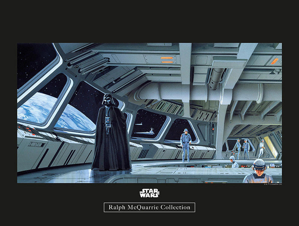 Komar Poster Star Wars Classic RMQ Vader Command Star Wars B/L: ca. 40x30 cm Star Wars Classic RMQ Vader Command - (40,00/30,00cm) - Komar