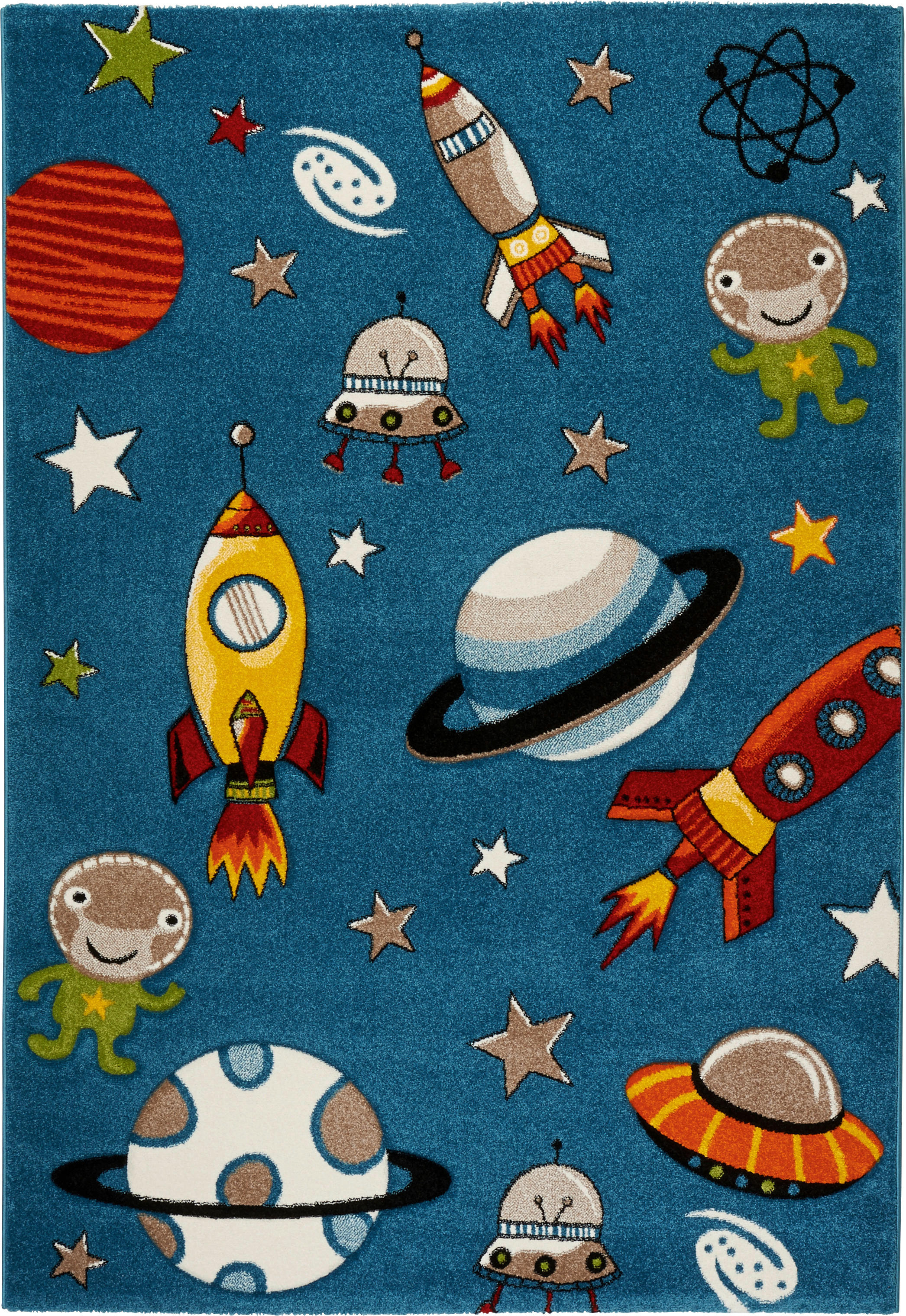 Kinderteppich Casino Kids blau B/L: ca. 160x230 cm Casino Kids - blau (160,00/230,00cm)