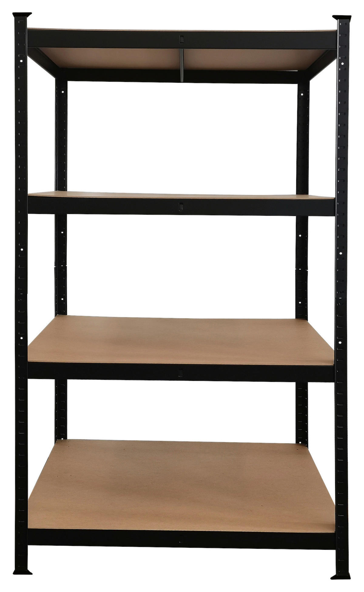 Schwerlaststeckregal schwarz B/H/T: ca. 90x160x60 cm Schwerlaststeckregal 160x90x60cm S - schwarz (90,00/160,00/60,00cm)