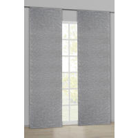 POCOline Schiebevorhang Burner anthrazit B/L: ca. 60x245 cm Burner - anthrazit (60,00/245,00cm) - POCOline