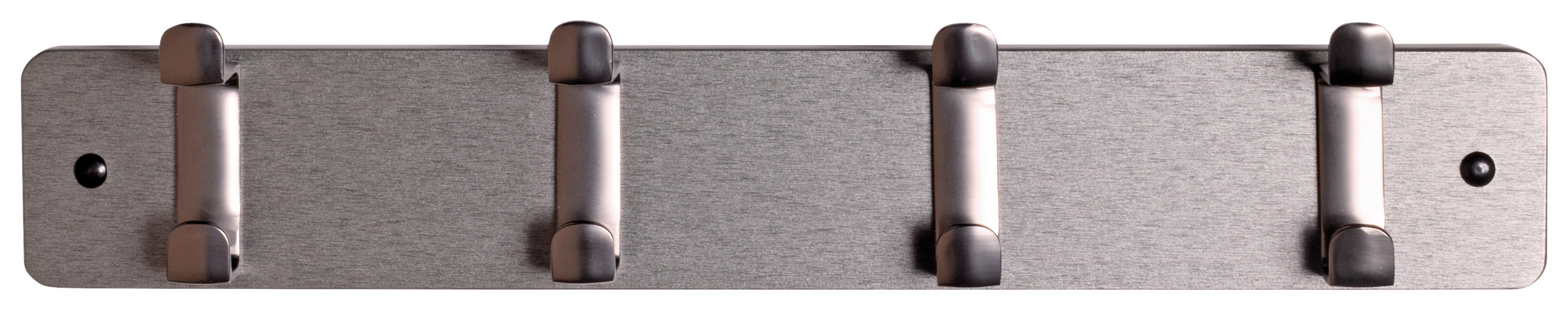 Garderobenleiste  grau Metall B/H/T: ca. 45x7x6 cm Freddy_1_Garderobenleiste 55700 - grau (45,00/7,00/6,00cm)