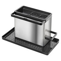 Metaltex Spülbecken-Organizer Tidytex silber Edelstahl B/H/T: ca. 24x14x13 cm Tidytex - silber/grau (24,00/14,00/13,00cm) - Metaltex
