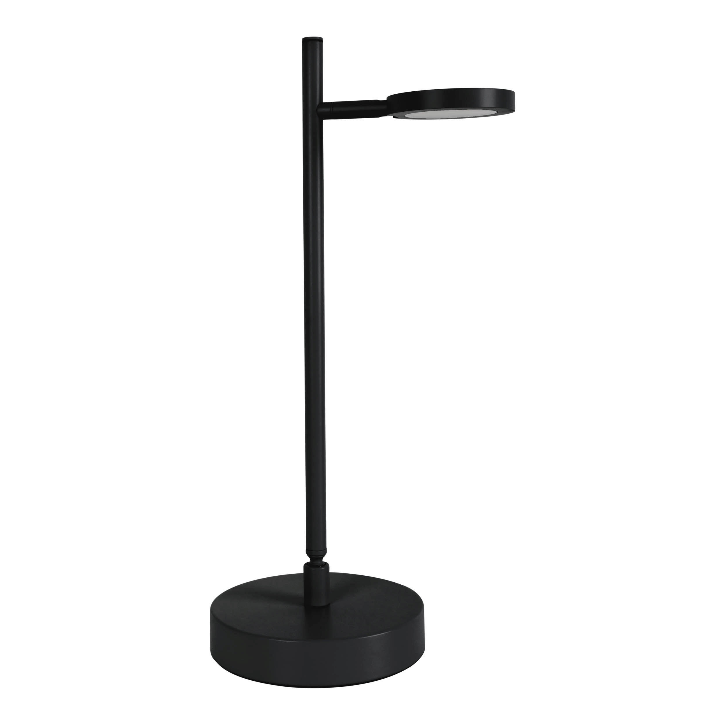 Näve Leuchten LED-Tischleuchte schwarz Metall B/H/T: ca. 22,6x45x16 cm