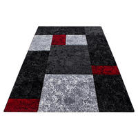Ayyildiz Teppich HAWAII bordeauxrot B/L: ca. 120x170 cm HAWAII - bordeauxrot (120,00/170,00cm) - Ayyildiz