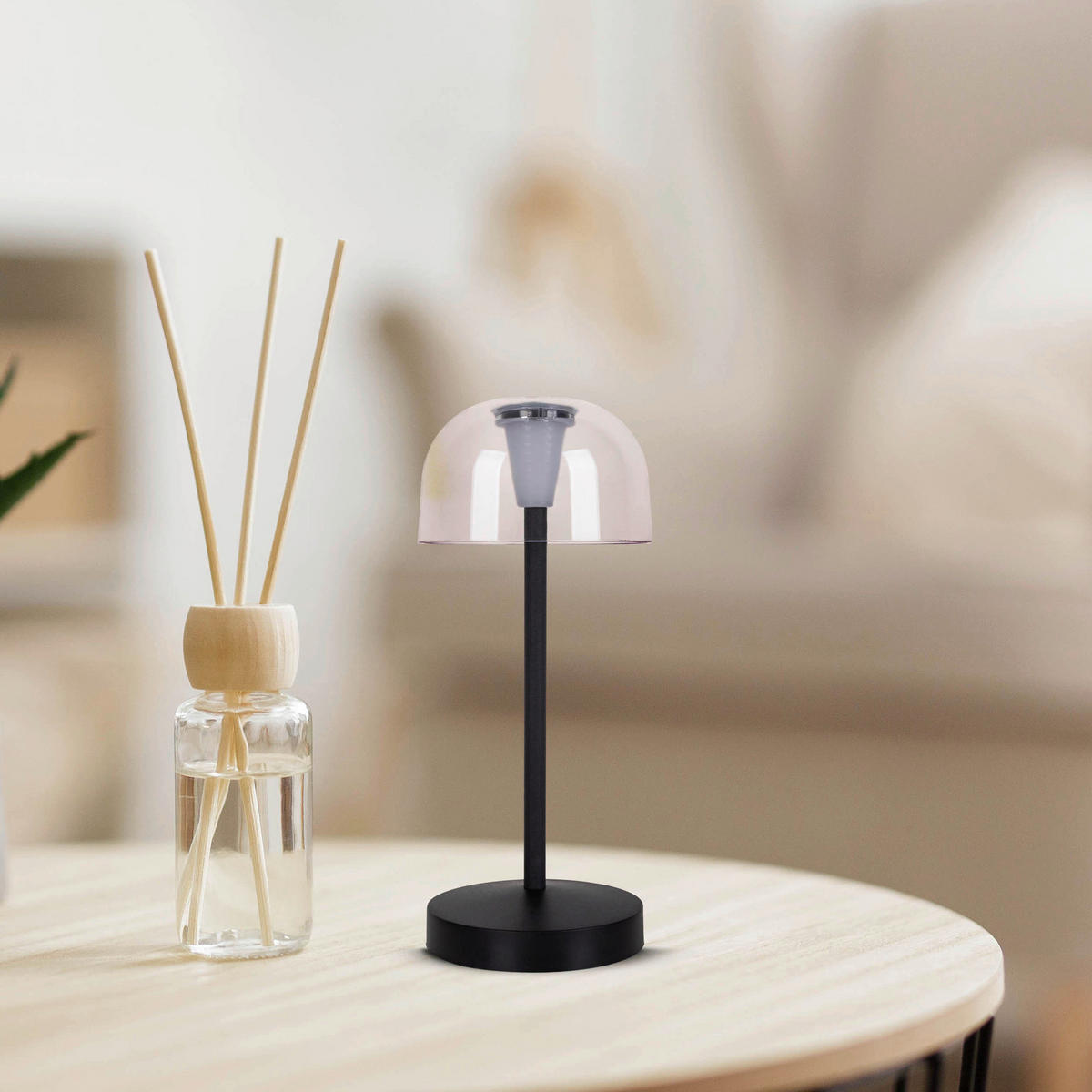 LED-Außentischleuchte schwarz B/H/T/D: ca. 8x18,5x8x8 cm GOMBA - schwarz (8,00/18,50/8,00cm) - Näve Leuchten