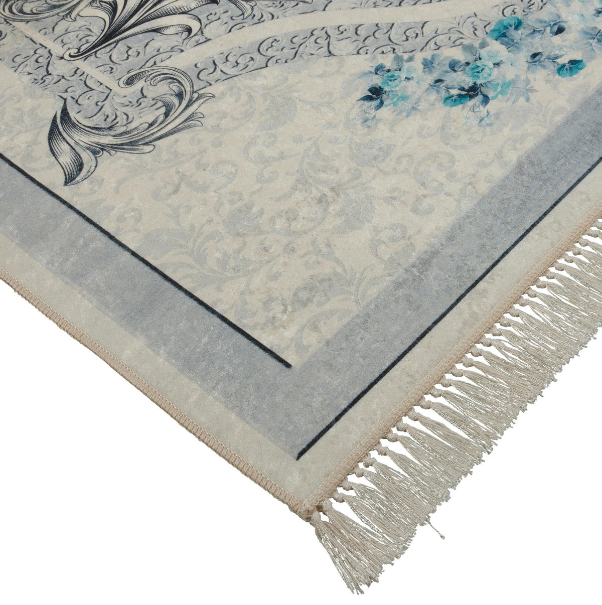 Druckteppich Sunshine grau B/L: ca. 60x90 cm Sunshine - grau (60,00/90,00cm)