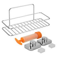 Ablagekorb Chrom Metall Ablagekorb_Vacuum-Fix - Chrom - Metaltex