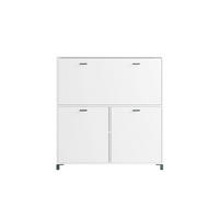 Sekretär MONTANA weiß B/H/T: ca. 120x127x40 cm MONTANA - weiß (120,00/127,00/40,00cm) - byLIVING