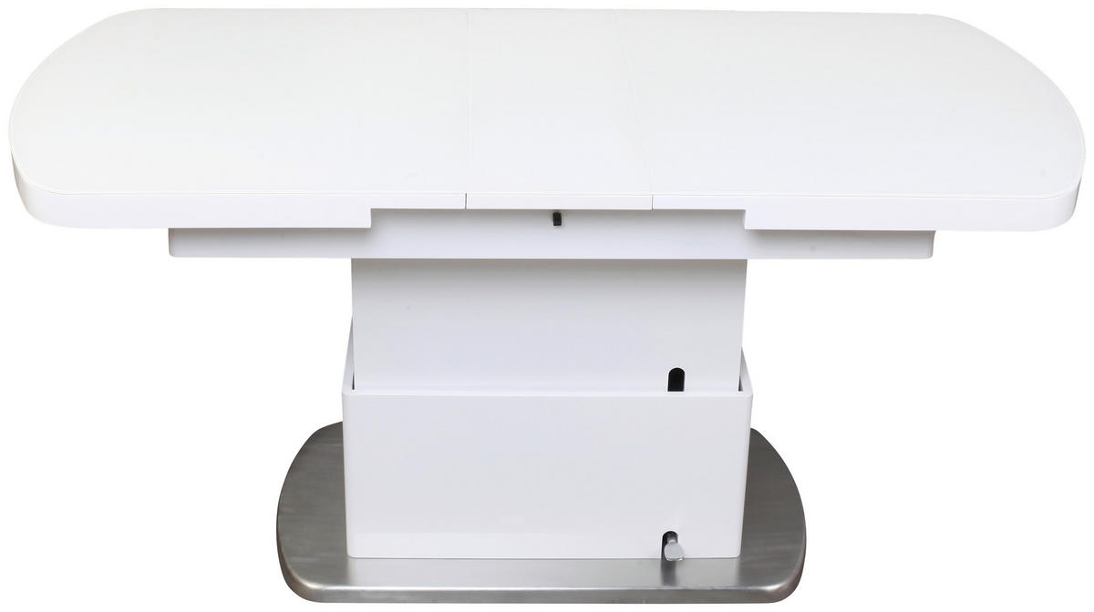 Couchtisch Levi weiß Hochglanz lackiert B/H/T: ca. 135x50x75 cm Levi - weiß (135,00/50,00/75,00cm)