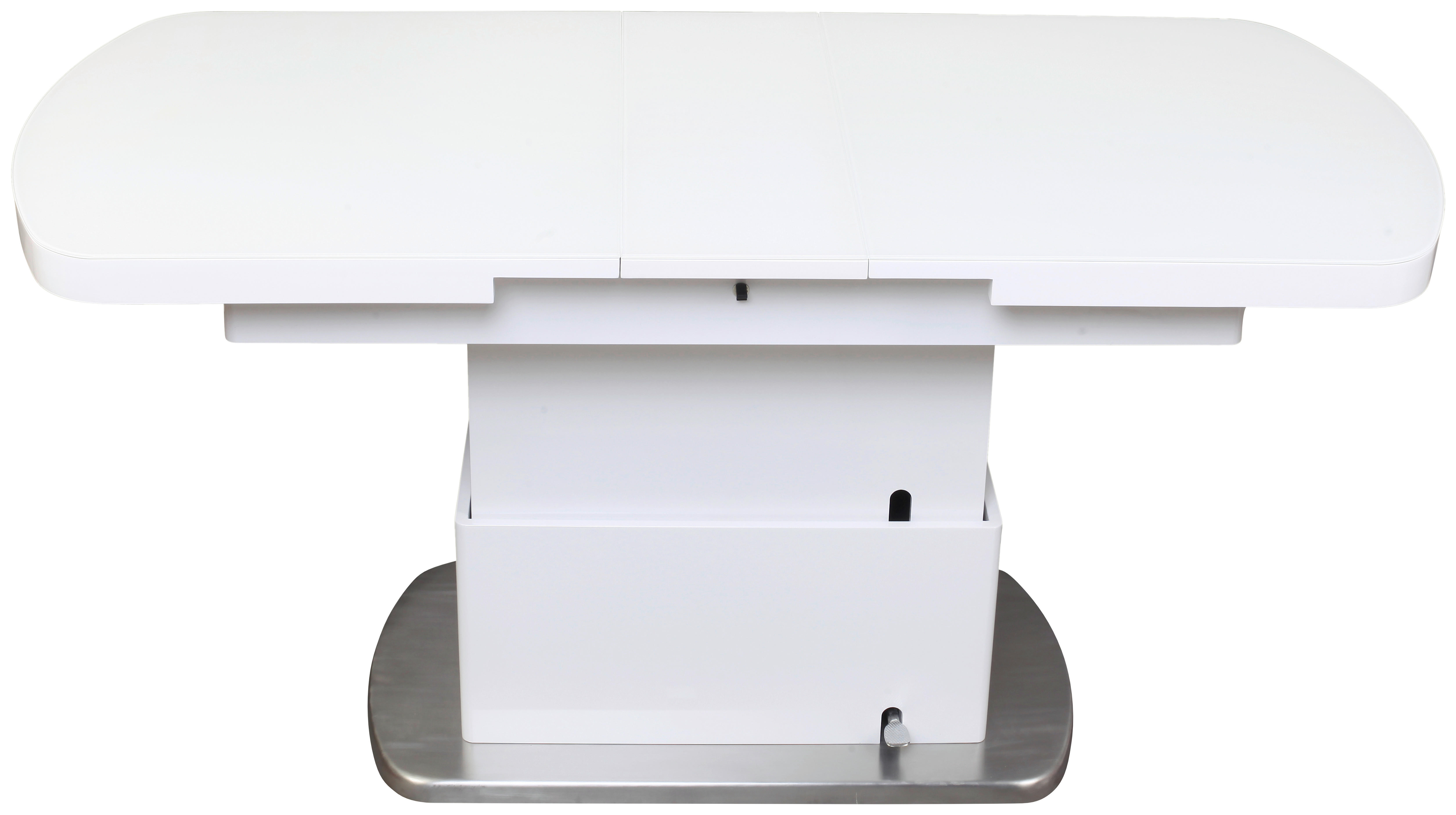 Thumbnail - Couchtisch Levi weiß MDF B/H/T: ca. 135x50x75 cm