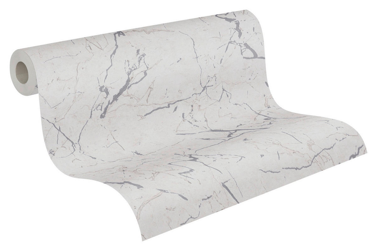 A.S.Creation Vliestapete grau B/H/D: ca. 53x1005x8 cm Vliestapete - grau (8,00/1005,00cm) - A.S.Creation