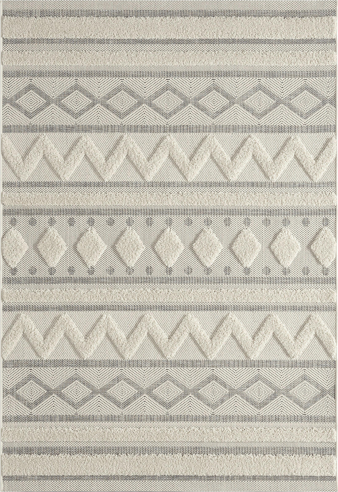 Merinos Teppich Kayra creme B/L: ca. 160x230 cm