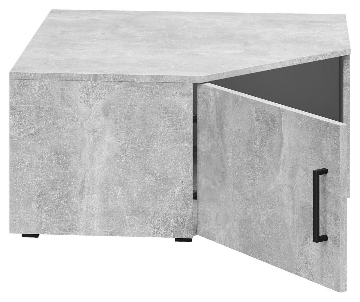 Schrank Multi-Stauraum Typ 40 Beton Optik B/H/T: ca. 101x35x79 cm Multi-Stauraum Typ 40 - Beton (101,00/35,00/79,00cm)