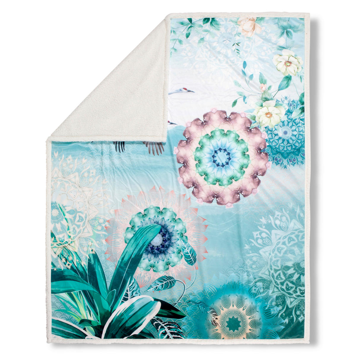 Wohndecke Kimora Polysamt Kimora - Multi (130,00/160,00cm) - HIP