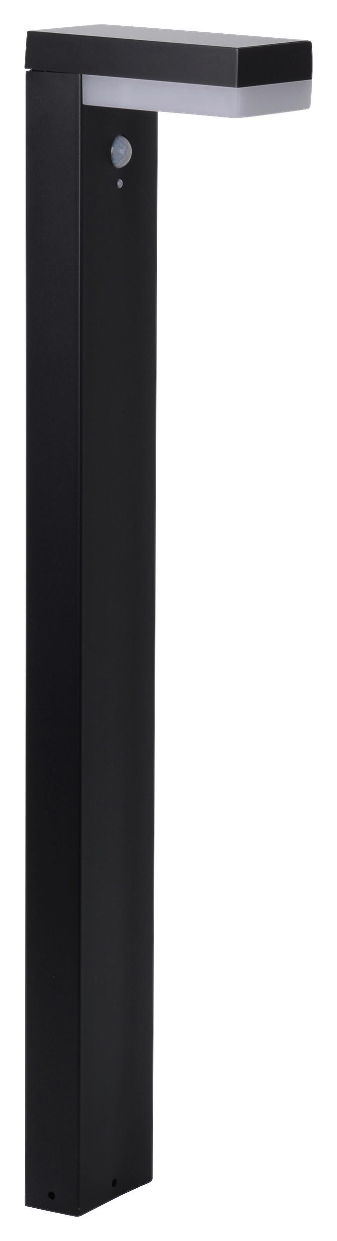 LED-Solarleuchte 2096297 schwarz Metall B/H/T: ca. 9,5x50x16,6 cm LED Solar Außenleuchte "Filius" - schwarz (9,50/50,00/16,60cm) - Näve Leuchten