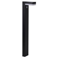 LED-Solarleuchte 2096297 schwarz Metall B/H/T: ca. 9,5x50x16,6 cm LED Solar Außenleuchte "Filius" - schwarz (9,50/50,00/16,60cm) - Näve Leuchten