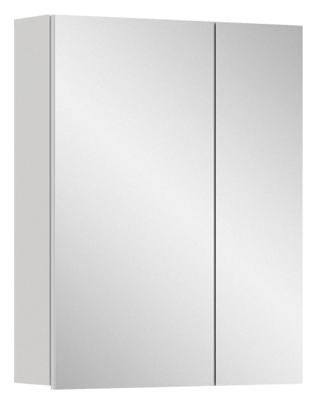 Spiegelschrank VIRA weiß B/H/T: ca. 82x77x18 cm VIRA - weiß (82,00/77,00/18,00cm) - xonox.home