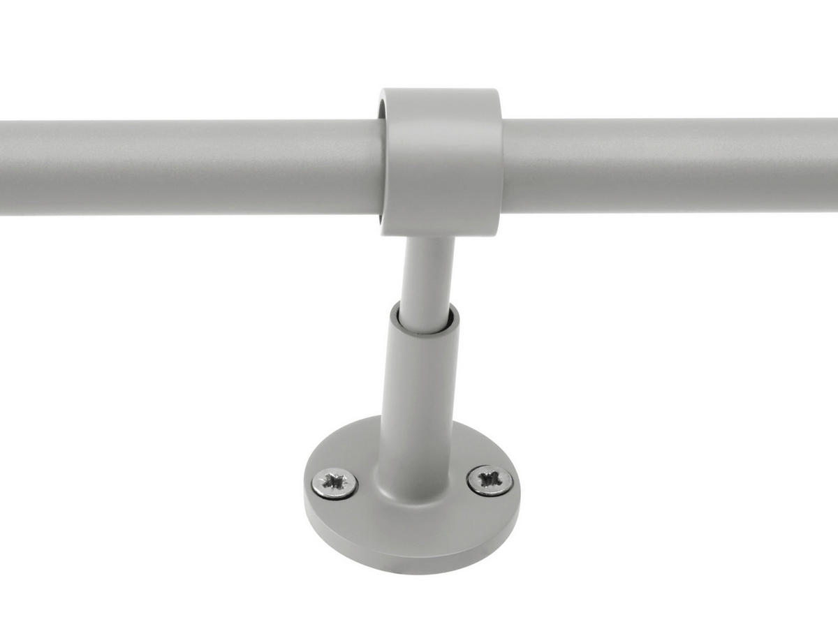 ondeco Stilgarnituren Cool-Gray Metall L: ca. 280 cm ausziehbar von ca. 160 bis 280 cm 1.0 Läufe Teleskopgarnitur_2in1 - Cool-Gray (280,00cm) - ondeco