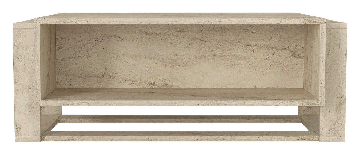 Couchtisch Bianco beige B/H/T: ca. 107x41x60 cm Bianco - beige (107,00/41,00/60,00cm) - moebel17