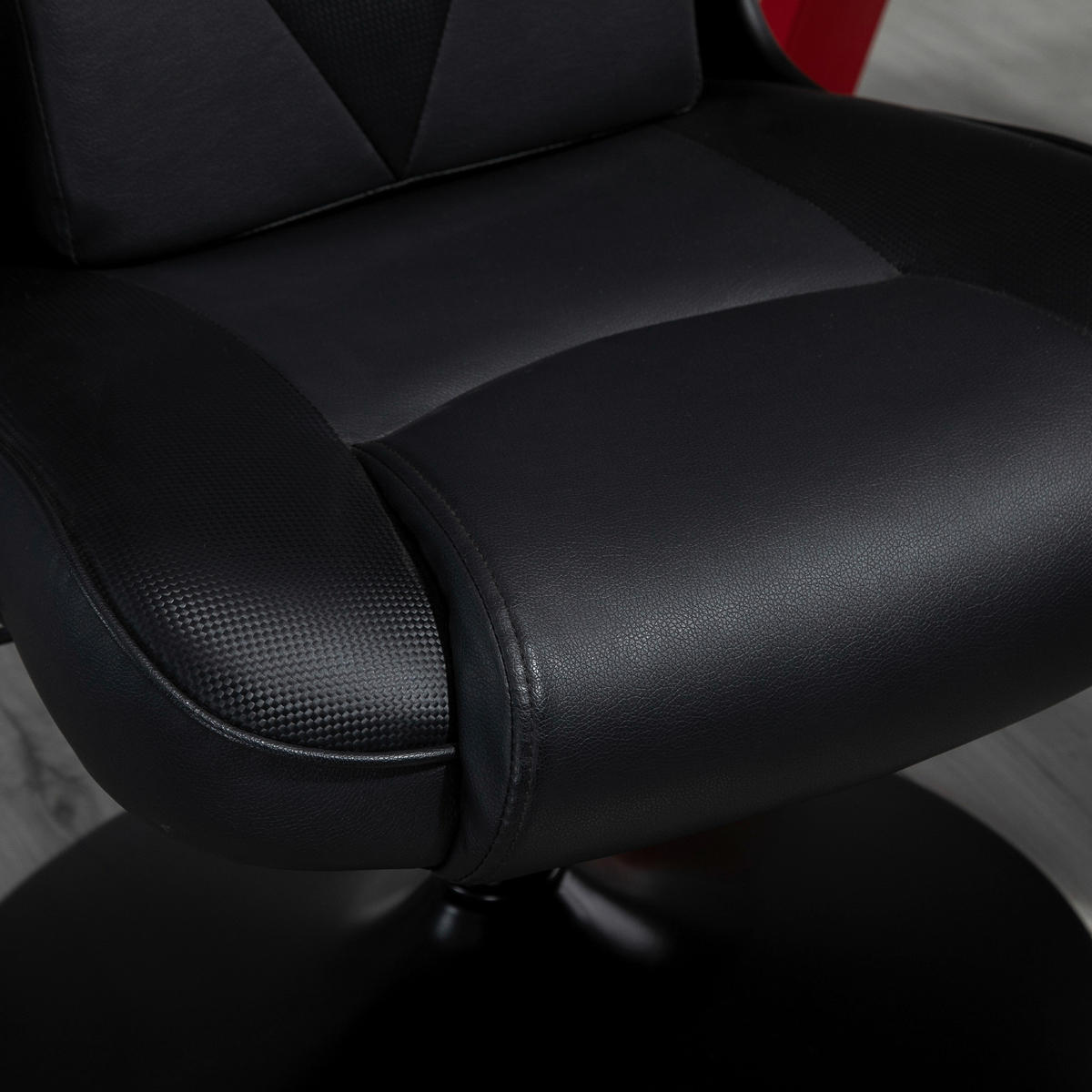 Gaming-Sessel 921-353 schwarz 921-353 - schwarz (67,00/112,00/75,00cm) - Vinsetto