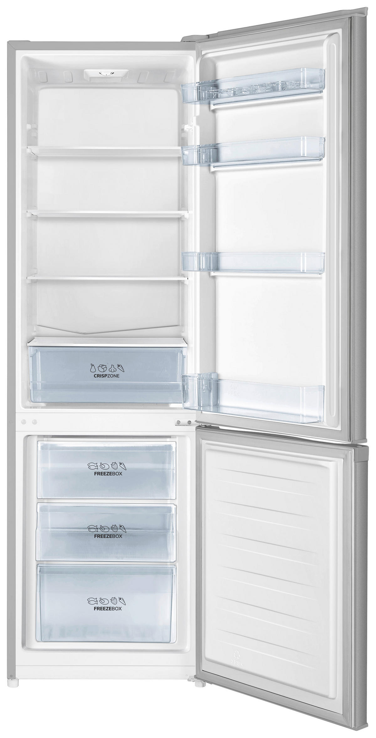 Gorenje Kühl-/Gefrierkombination RK4182PS4 silber B/H/T: ca. 55x180x56 cm Kühl-/Gefrierkombi RK4182PS4 - silber (55,00/180,00/56,00cm) - Gorenje