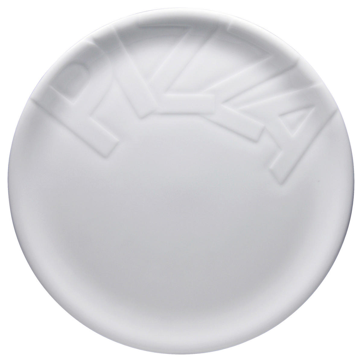 CreaTable Pizzateller GOURMET weiß Porzellan D: ca. 32 cm GOURMET - weiß (32,00cm) - CreaTable