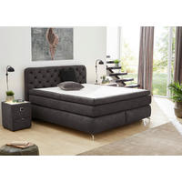 Boxspringbett  anthrazit Liegefläche B/L: ca. 180x200 cm Marilyn_Boxspringbett - anthrazit (187,00/117,00/212,00cm)