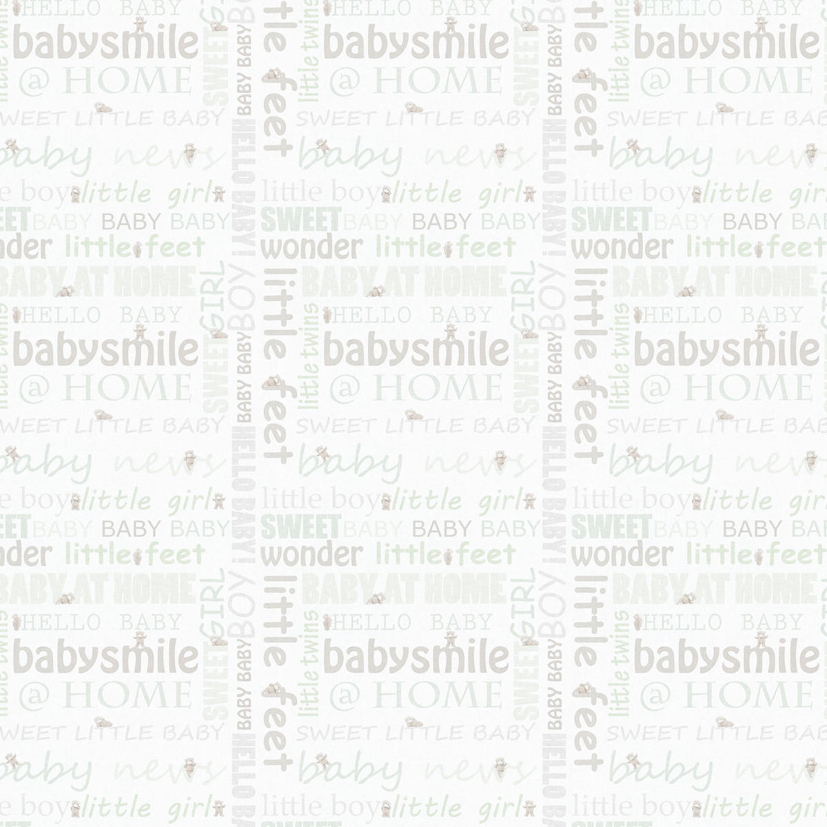 Vliestapete Schrift beige B/L: ca. 53x1005 cm Vliestapete_35847-1 - beige (53,00/1005,00cm)